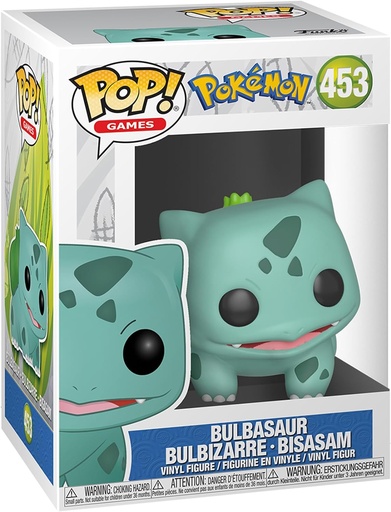 [889698378864] Funko POP Pokemon: Bulbasaur